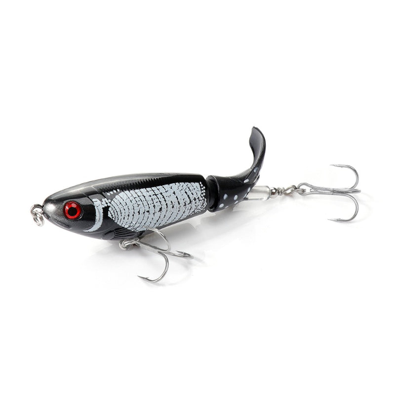 Top Water Popper Fishing Lure With Rotating Tail 8CM 14G – USA Fish Bait