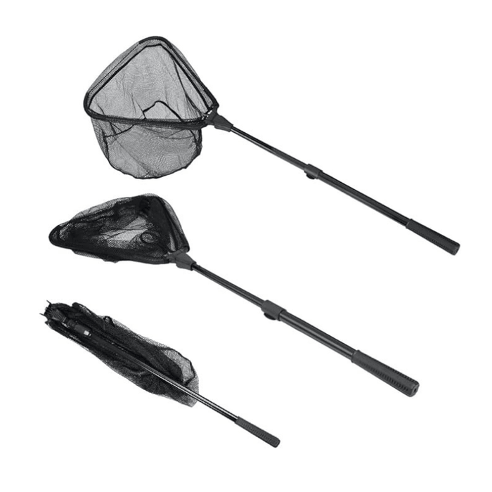 Telescoping Fishing Landing Net For Extendable Handle