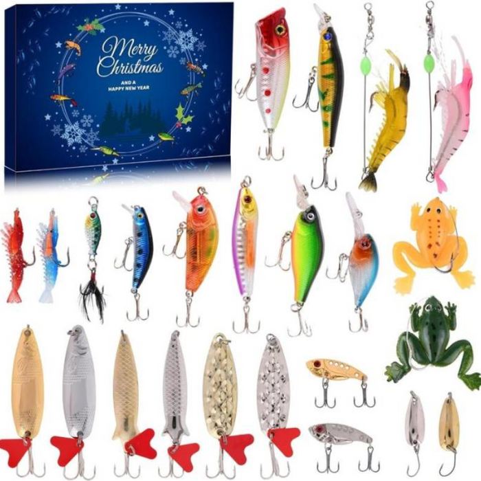 Fishing Gear Countdown 24 Days Advent Calendar