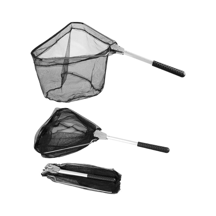 Telescoping Fishing Landing Net For Extendable Handle