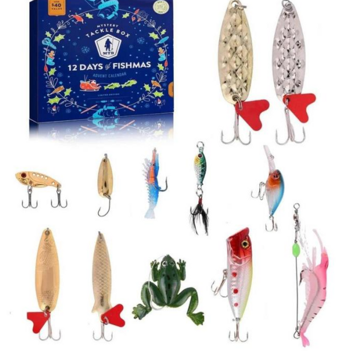 Fishing Gear Countdown 24 Days Advent Calendar