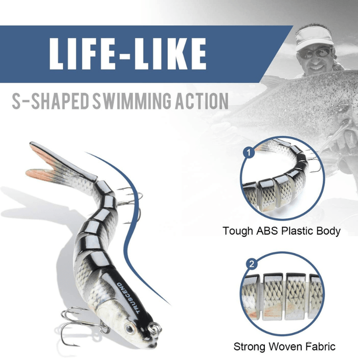 Saltwater Fishing Lures Lifelike Swimbait For Ocean Fishing