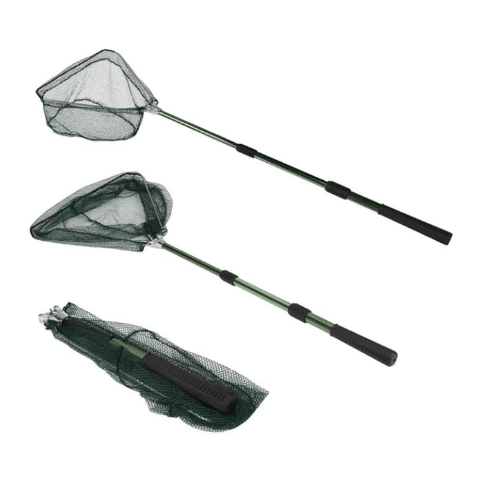 Telescoping Fishing Landing Net For Extendable Handle