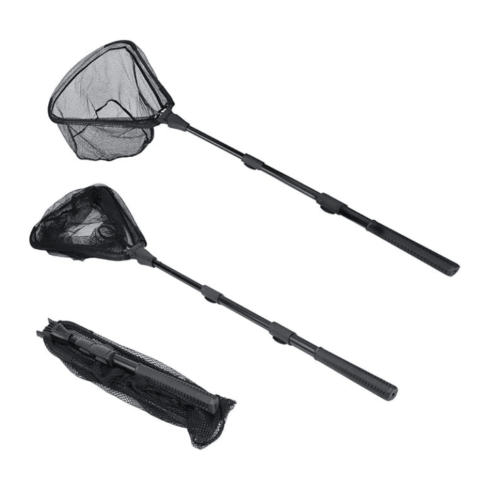 Telescoping Fishing Landing Net For Extendable Handle