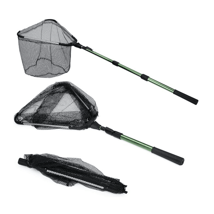 Telescoping Fishing Landing Net For Extendable Handle