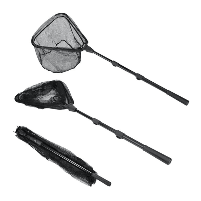 Telescoping Fishing Landing Net For Extendable Handle