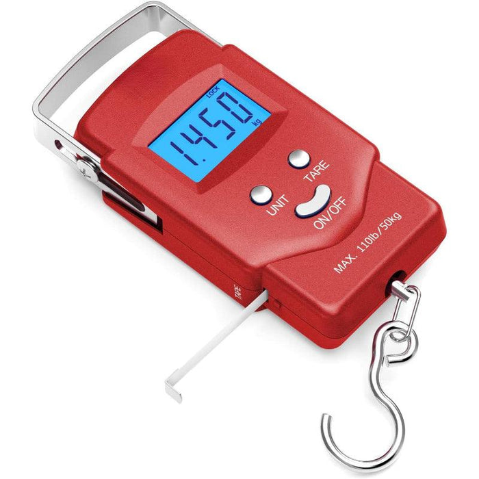 Digital Weighing Scale With LCD Display And Built In Measuring Tape