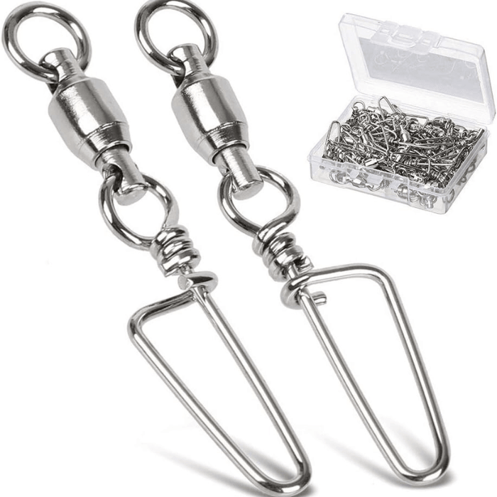 Fishing Swivels With Snap For Fishing Rigs