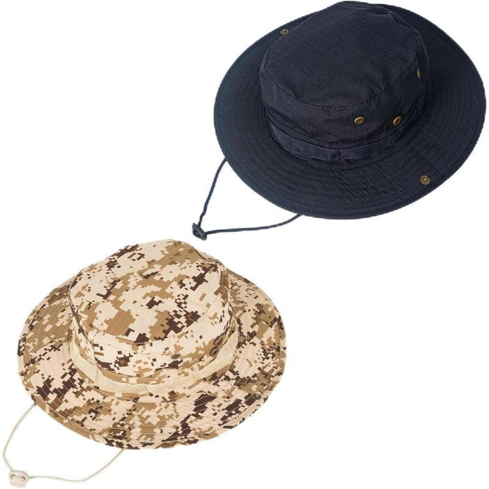 Foldable Pack of 2 Boonie Hats – UPF 50+ Sun Protection