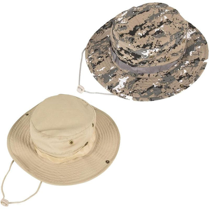 Foldable Pack of 2 Boonie Hats – UPF 50+ Sun Protection