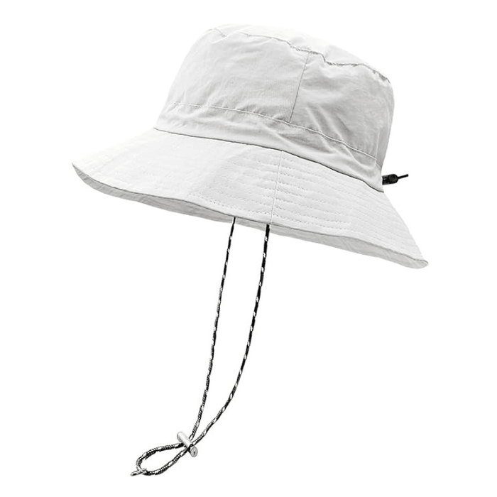Lightweight Adjustable Bucket Hat With Strap
