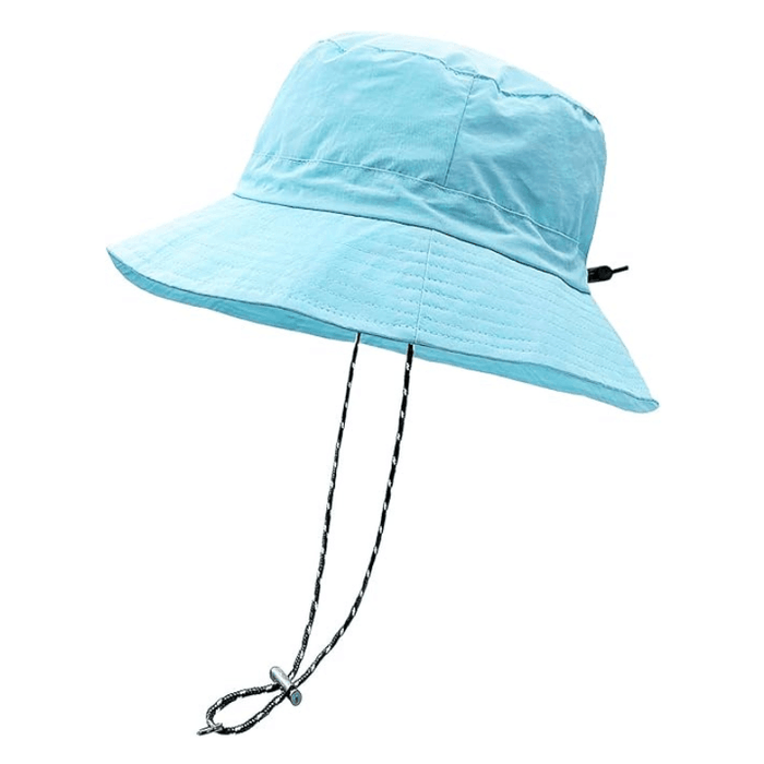 Lightweight Adjustable Bucket Hat With Strap