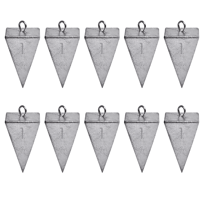Pyramid Fishing Sinkers For Water Fishing Stability