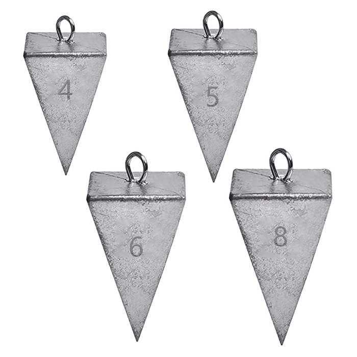 Pyramid Fishing Sinkers For Water Fishing Stability