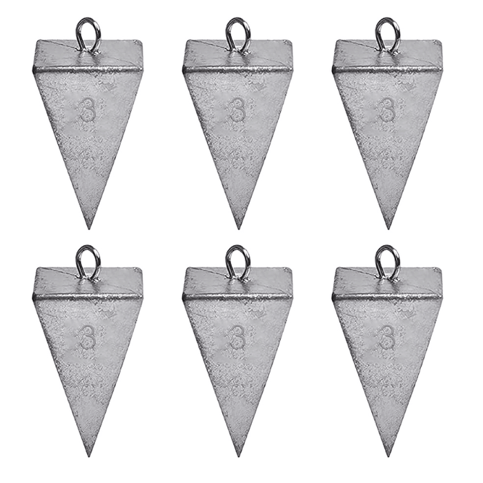 Pyramid Fishing Sinkers For Water Fishing Stability