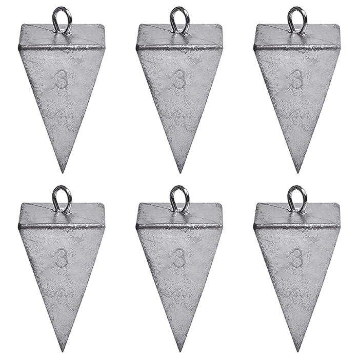 Pyramid Fishing Sinkers For Water Fishing Stability
