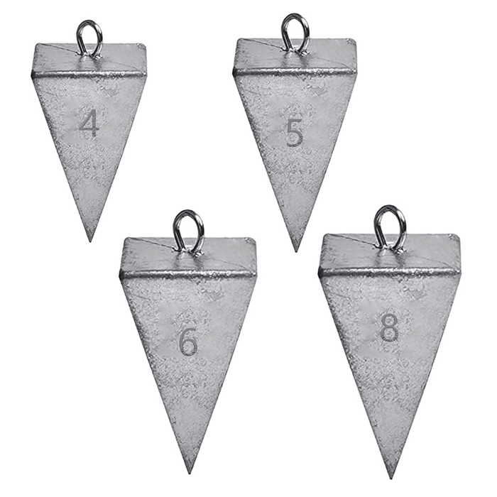 Pyramid Fishing Sinkers For Water Fishing Stability