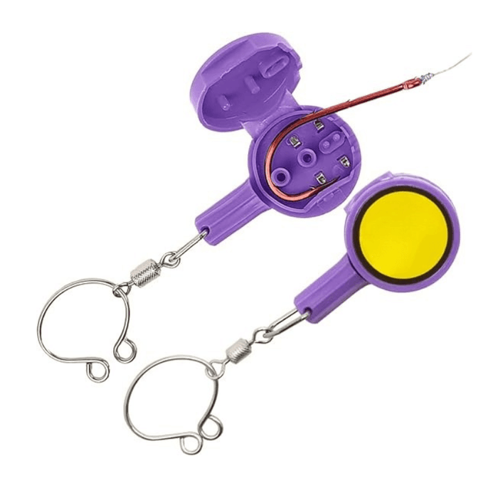 Quick Fishing Knot Tying Tool With Hook Line Attachment