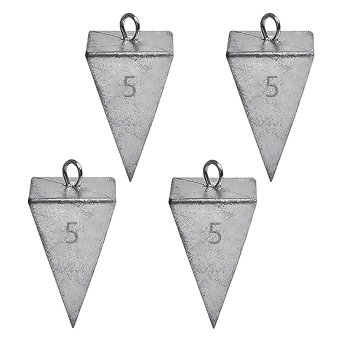 Pyramid Fishing Sinkers For Water Fishing Stability