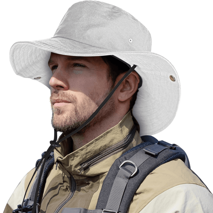 Western Style Cowboy Hat With Adjustable Strap