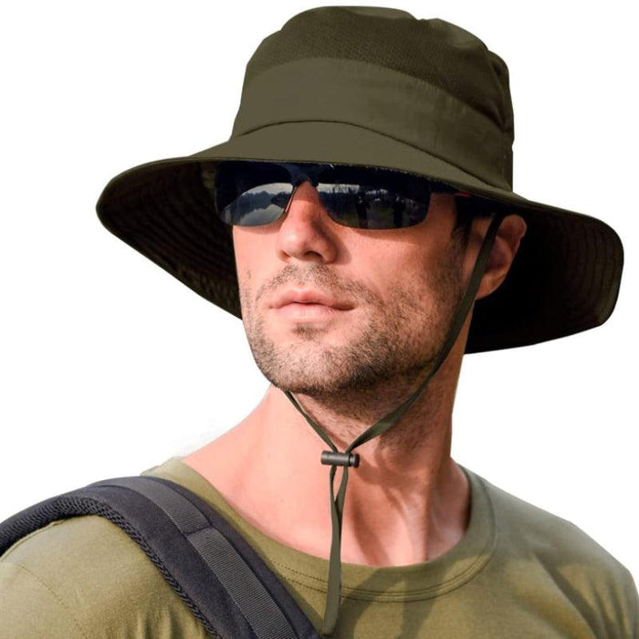 Pack Of 2 Wide Brim Foldable And Lightweight Foldable Fishing Hat