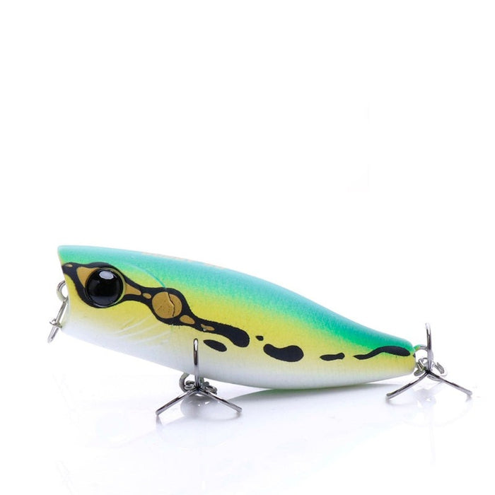 5CM 4.8G Topwater Popper Pencil Crankbait for Pike, Two-In-One