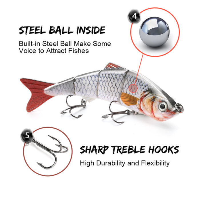 12cm Sinking Swimbait Wobbler Lure Set