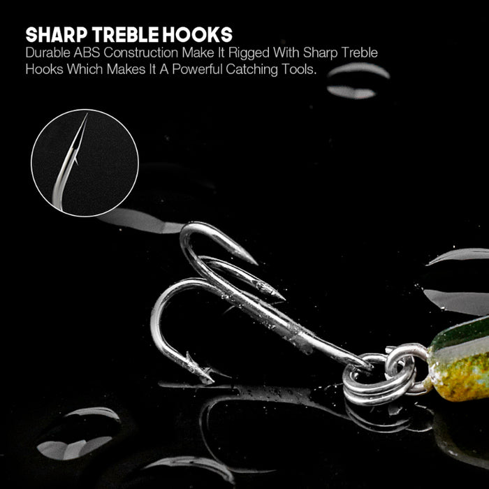 60mm Mini Minnow Wobbler Fishing Lure