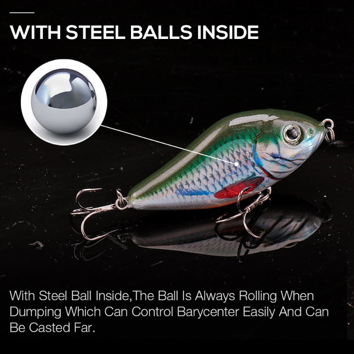 Jerk bait Rattling Baits Sinking Wobblers Set