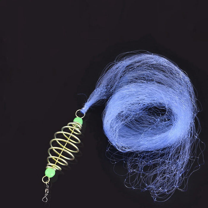 Spring Shoal Fishing Net with Night Luminous Bead Ball