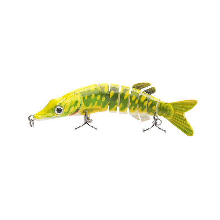 9-Segment Jointed Pike Wobbler Bait