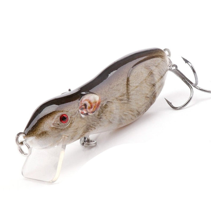 Hard Swimbait Crankbait Black Minnow Fishing Lure