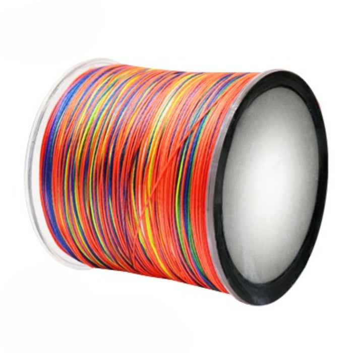 Multicolor 9-Strand PE Braided Fishing Line