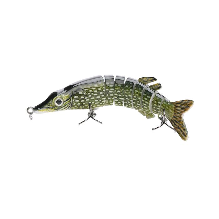 9-Segment Jointed Pike Wobbler Bait