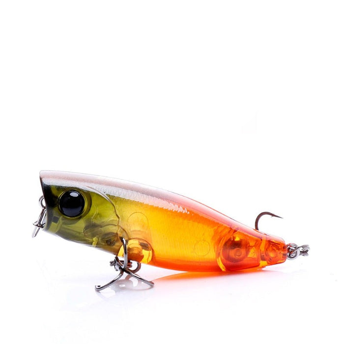 5CM 4.8G Topwater Popper Pencil Crankbait for Pike, Two-In-One