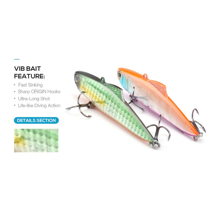 Long Casting Sinking Fishing Lure Artificial Kit