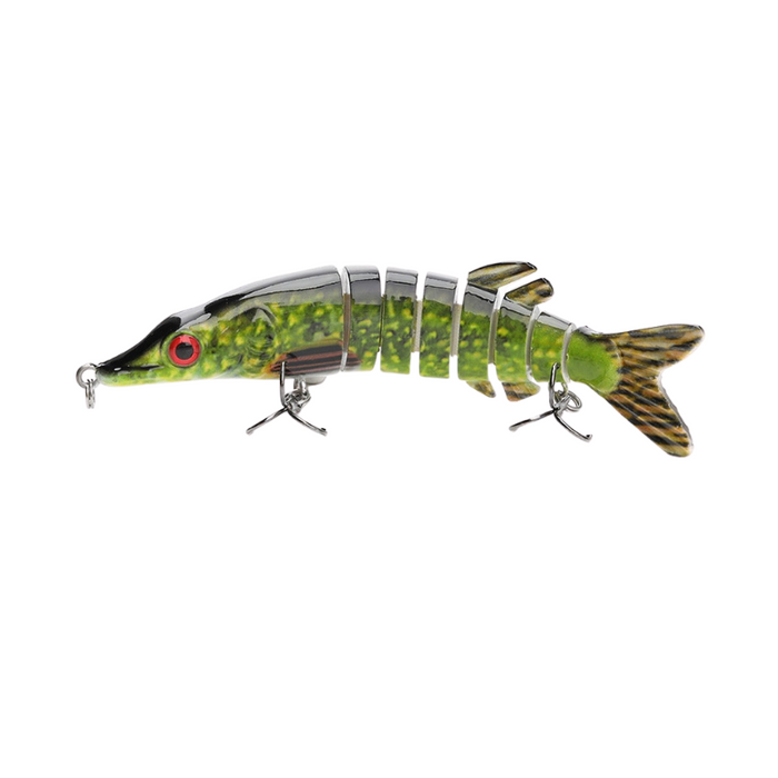 9-Segment Jointed Pike Wobbler Bait