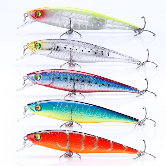 Holographic Minnow Lure Floating Crankbait