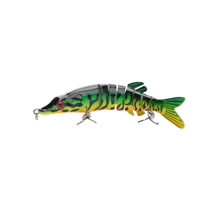 9-Segment Jointed Pike Wobbler Bait