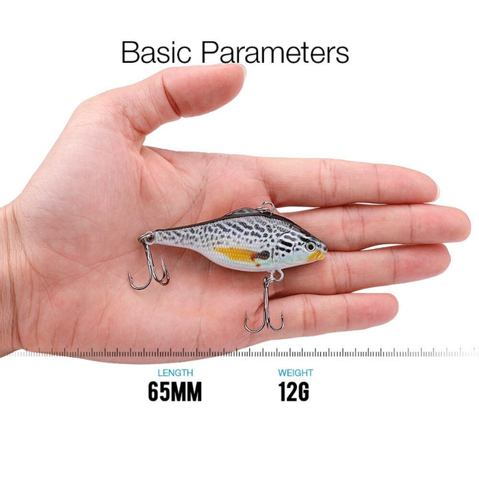 65MM 12G Winter Wobbler Fishing Lure Set