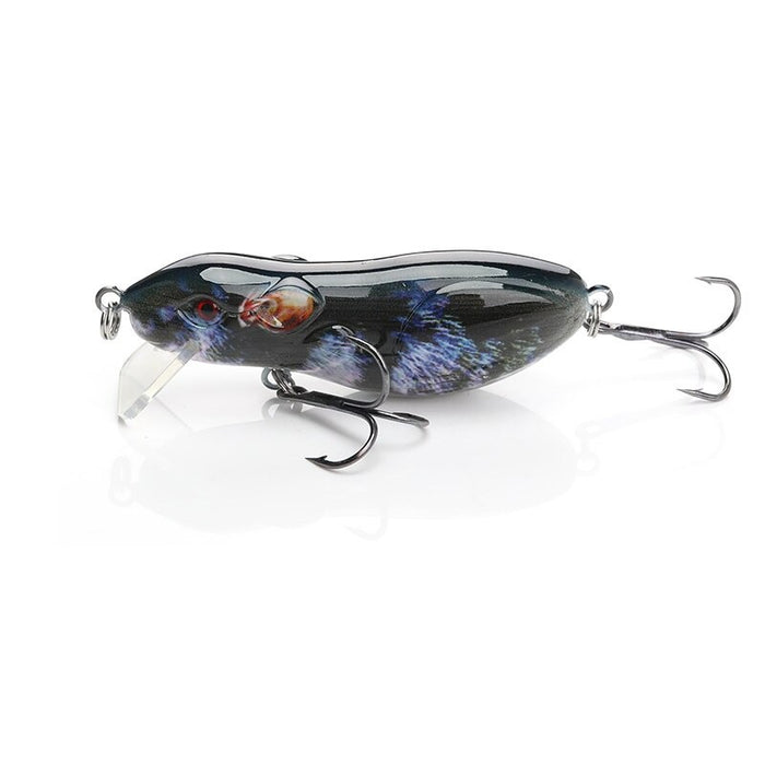 Hard Swimbait Crankbait Black Minnow Fishing Lure