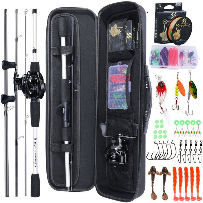 Portable Travel Fishing Combo