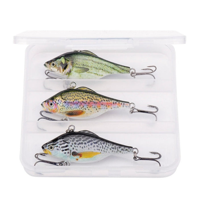 65MM 12G Winter Wobbler Fishing Lure Set