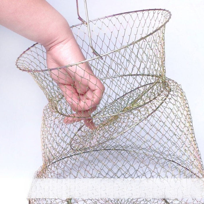 Folding Steel Wire Fishing Net