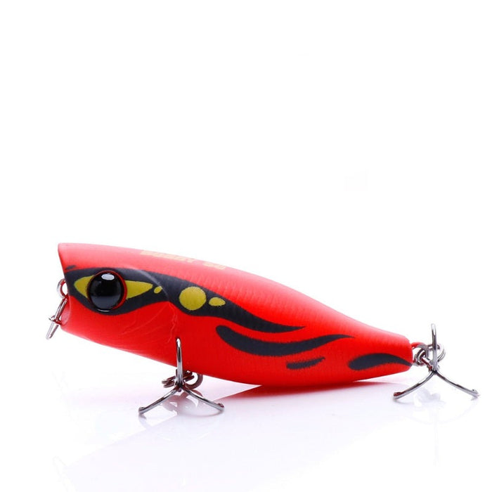 5CM 4.8G Topwater Popper Pencil Crankbait for Pike, Two-In-One