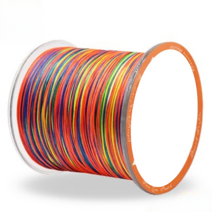 16-Strand Multicolor Multifilament Braided Fishing Line