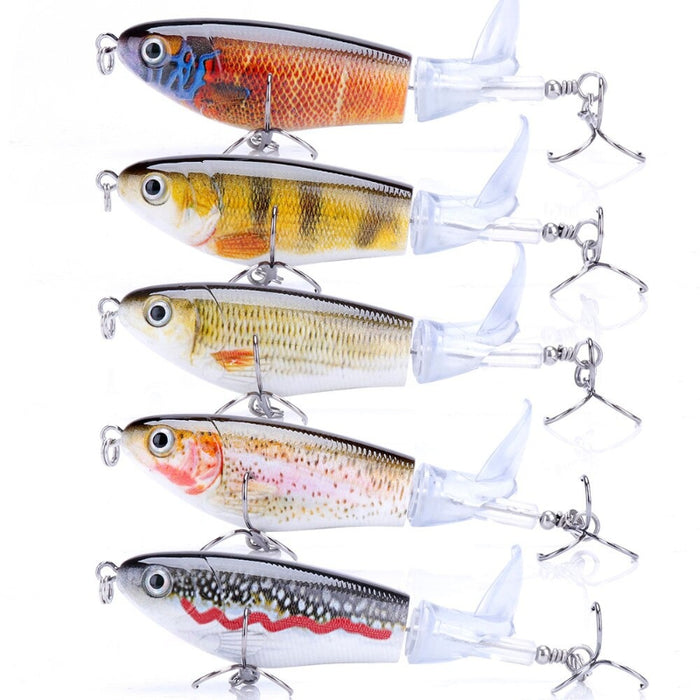 8CM 14G Topwater Whopper Popper Lures