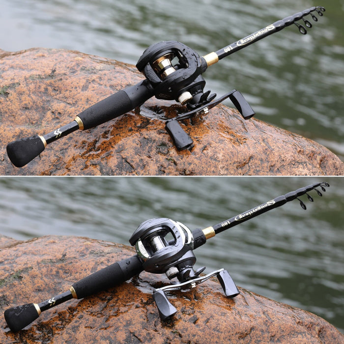 Casting Fishing Rod and Reel Combo