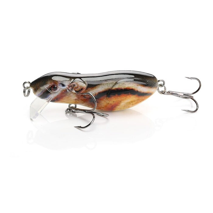 Hard Swimbait Crankbait Black Minnow Fishing Lure