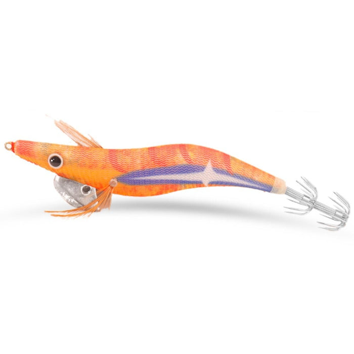 Luminous Bait Squid Jig Wood Shrimp Lures Sinking Artificial Bait